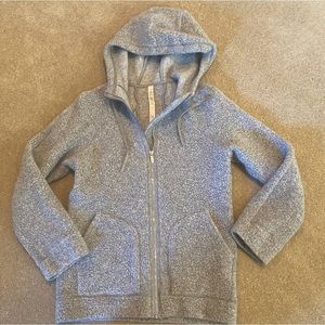 Grey lululemon wool Sherpa jacket